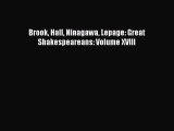 [PDF Download] Brook Hall Ninagawa Lepage: Great Shakespeareans: Volume XVIII [Read] Full Ebook