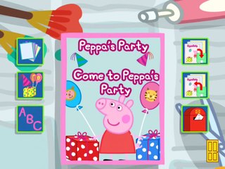 Peppa Pigs Party Time | Full Game play | Best iPad app demo for kids