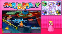Mario Party DS - Story Mode - Part 69 - Bowsers Pinball Machine (1/2) (Peach) [NDS]