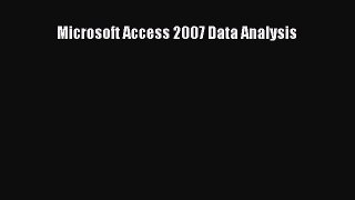 [PDF Download] Microsoft Access 2007 Data Analysis [Read] Online