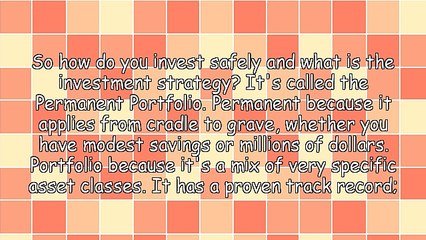 How to Invest Safely and Generate Income for Life