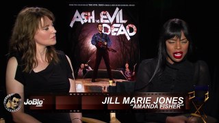 Exclusive Interview: Lucy Lawless and Jill Marie Jones Talk Ash vs. Evil Dead [HD]