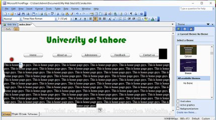 Tutorial no.7 - Project -  Interactive Website -