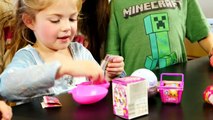 DCTC Fans Surprise Egg Opening Kinder Eggs Shopkins Minecraft Barbie Hello Kitty MLP Toys