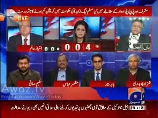 Hassan Nisar Criticizes Transparancy Report