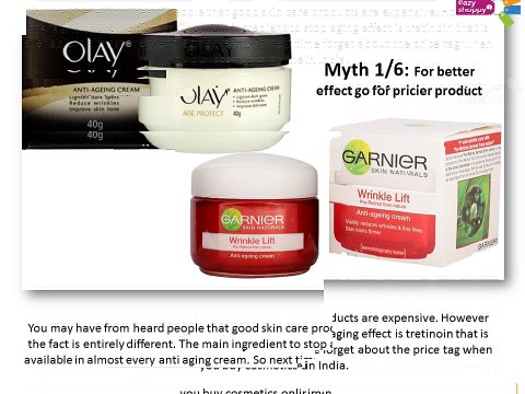 6 Truths and Myth of Anti-Ageing Skin Care