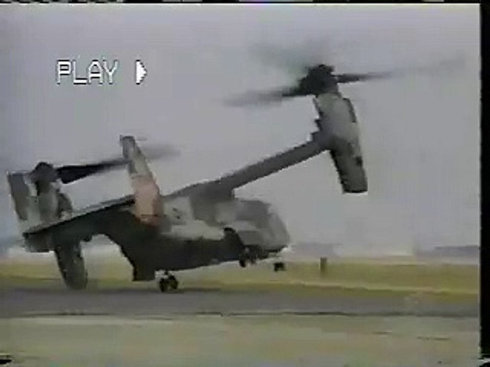 Aircraft-Helicopter V22 Crash