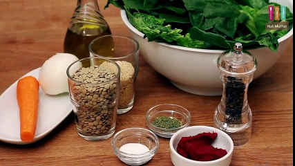 Ispanaklı Yeşil Mercimek Çorbası  Tarifi