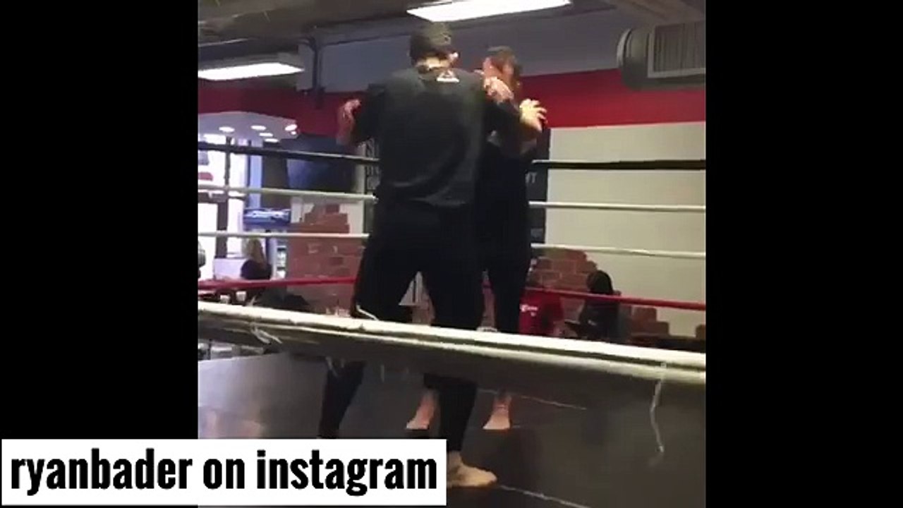 Ryan Bader drilling fast wrestling shots _ takedowns for Anthony _Rumble_ Johnson