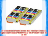 20 compatibles cartuchos de tinta 26XL Para Impresora Epson Expression Premium XP-510 XP-600