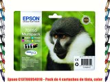 Epson C13T08954010 - Pack de 4 cartuchos de tinta color