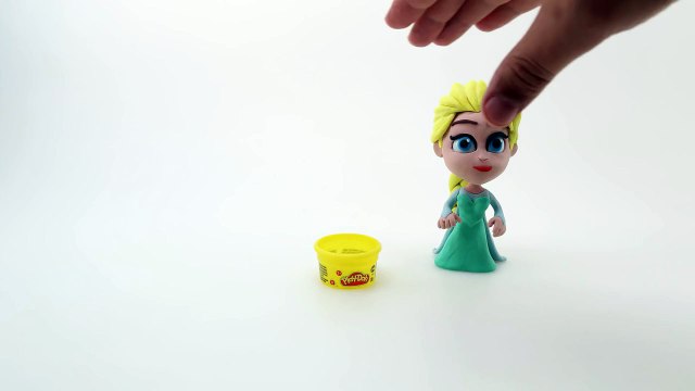 How Elsa Makes Play-Doh Num Noms - Disney Frozen Stop Motion Animation