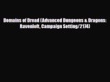 [PDF Download] Domains of Dread (Advanced Dungeons & Dragons: Ravenloft Campaign Setting/2174)