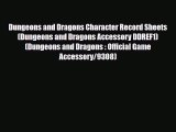 [PDF Download] Dungeons and Dragons Character Record Sheets (Dungeons and Dragons Accessory
