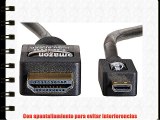 AmazonBasics - Cable de HDMI a micro HDMI de alta velocidad con Ethernet 3D y canal de retorno