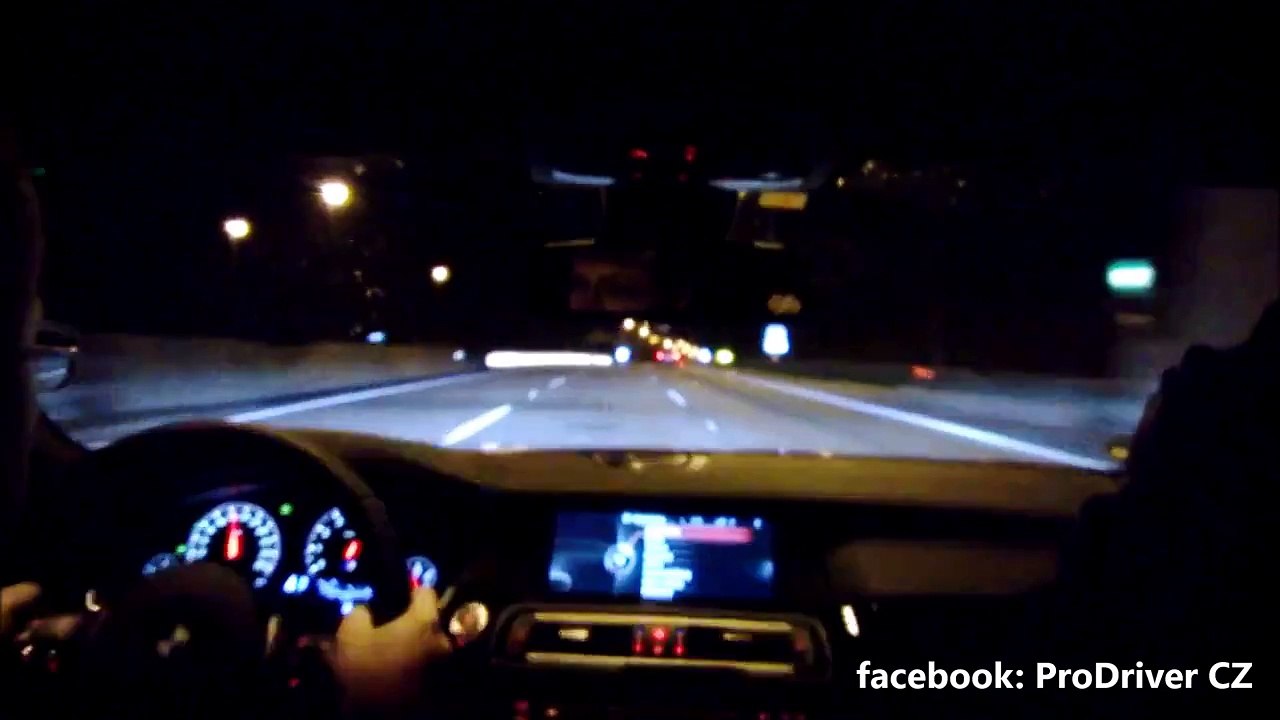 BMW M5 F10 Performance - Acceleration from 80km/h to 315 km/h