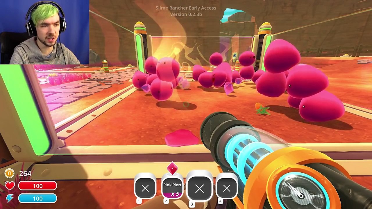 CUTIE SLIDEY SLIMEY! | Slime Rancher #1