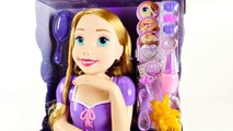 DISNEY PRINCESS Deluxe Rapunzel Colour Changer Beauty Doll Eyeshadow Lipstick Nail Polish