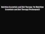 Nutrition Essentials and Diet Therapy 11e (Nutrition Essentials and Diet Therapy (Peckenpau))