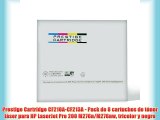 Prestige Cartridge CF210A-CF213A - Pack de 8 cartuchos de t?ner l?ser para HP LaserJet Pro