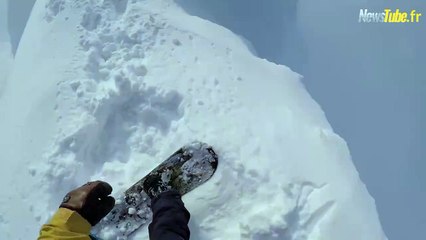 Merveilleux snowboarding en imgage avec la Gopro