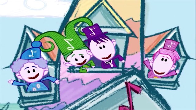 Обучающие музыкальные мультфильмы Весёлые Нотки, развивающие мультики от BabyfirstTV