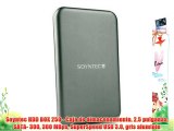 Soyntec HDD BOX 250 - Caja de almacenamiento 2.5 pulgadas SATA- 300 300 MBps SuperSpeed USB