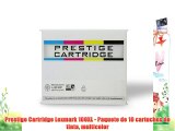 Prestige Cartridge Lexmark 100XL - Paquete de 10 cartuchos de tinta multicolor