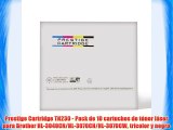 Prestige Cartridge TN230 - Pack de 10 cartuchos de t?ner l?ser para Brother HL-3040CN/HL-3070CN/HL-3070CW