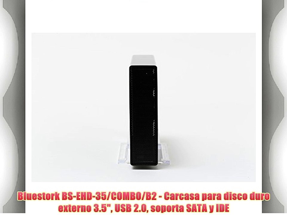 Bluestork BS-EHD-35/COMBO/B2 - Carcasa para disco duro externo 3.5 USB 2.0 soporta SATA y IDE