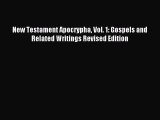 (PDF Download) New Testament Apocrypha Vol. 1: Gospels and Related Writings Revised Edition