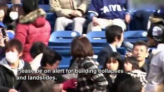 JAPAN - The Earthquake - 15 Minutes Live-Cam  Historical Earthquakes