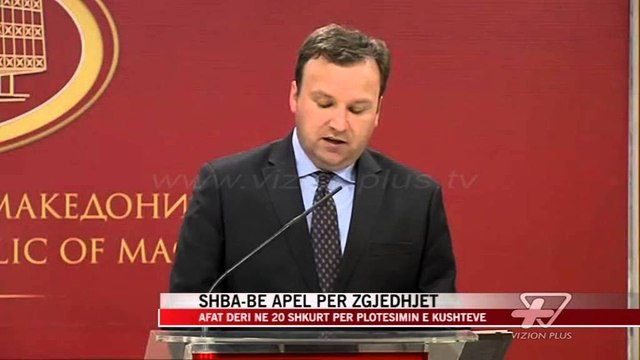 SHBA dhe BE për zgjedhjet në Maqedoni - News, Lajme - Vizion Plus