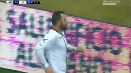 Daniele Vantaggiato Goal Brescia 0-1 Livorno