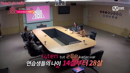 Produce 101 Öğretmenlerin tanışma anı [Türkçe Altyazılı]
