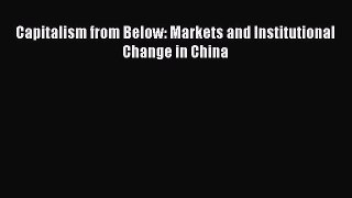 PDF Download Capitalism from Below: Markets and Institutional Change in China Download Full