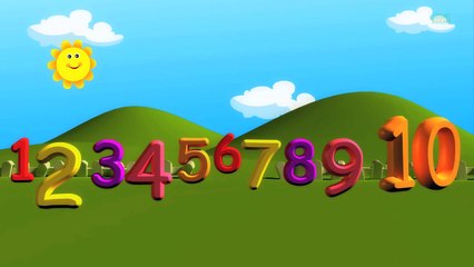 Number Song | Ten Little Numbers