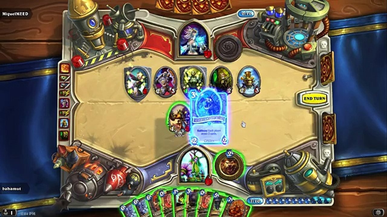 [Hearthstone] Double the FoN (40 Damage OTK, Thaurissan Fun) - YouTube