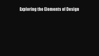 [PDF Download] Exploring the Elements of Design [PDF] Full Ebook