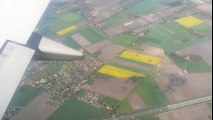 Ryanair Crosswind Landing Bremen Airport Runway 27  Crosswind Landing