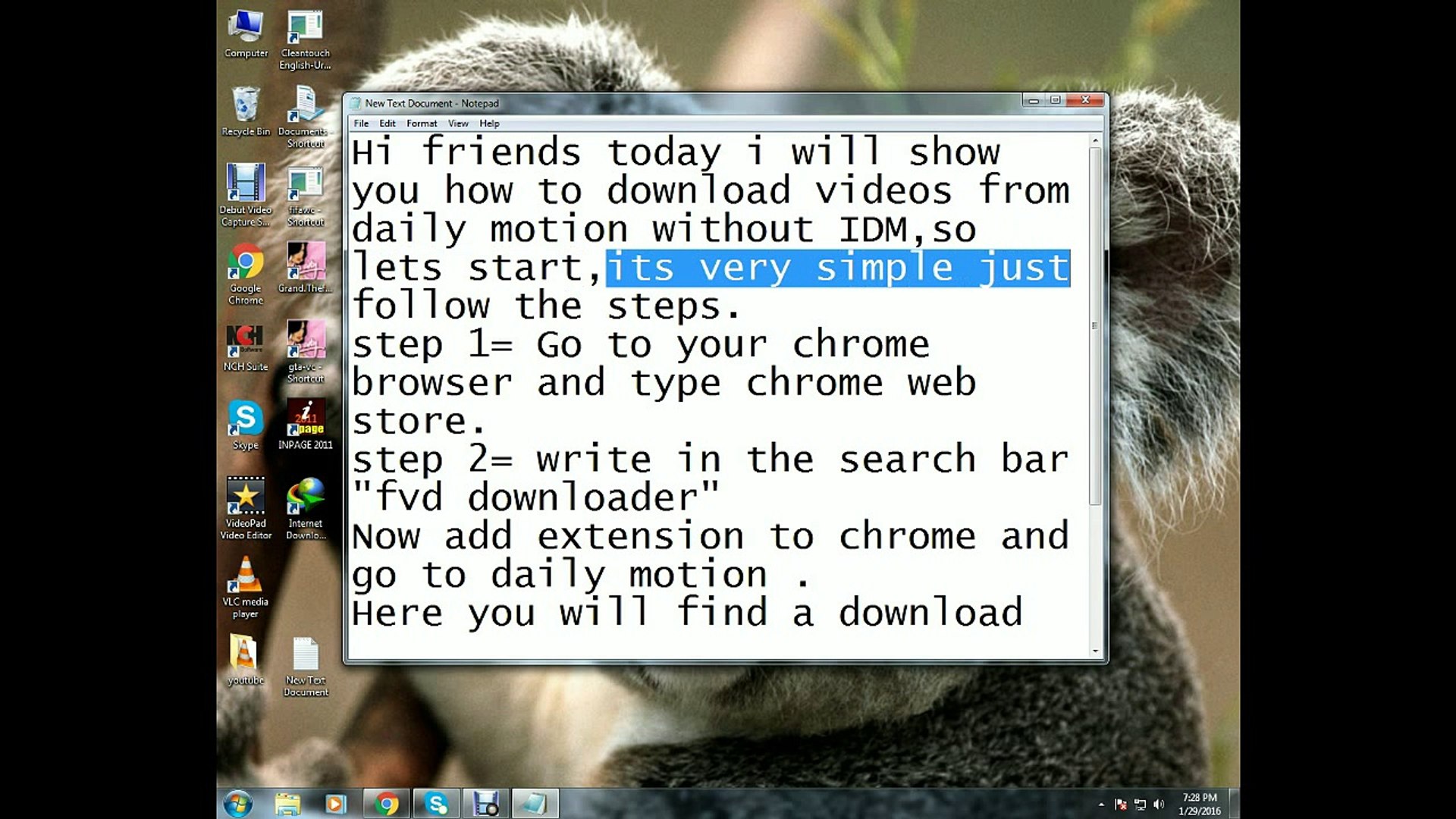 ⁣How To Download Videos From DailyMotion! Online!2016 ! 100% Working!!