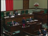 Poseł Bernadeta Krynicka - Wystąpienie z dnia 14 stycznia 2016 roku.