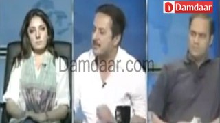 Sharmila Farooqi and Abid Sher Ali fight, abusing in Live