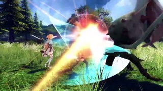Sword Art Online Hollow Realization Gameplay Trailer PS4 : PS Vita - Anime Games 2016