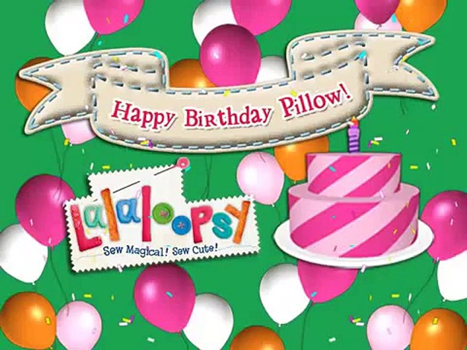 Happy Birthday Pillow Featherbed | Lalaloopsy