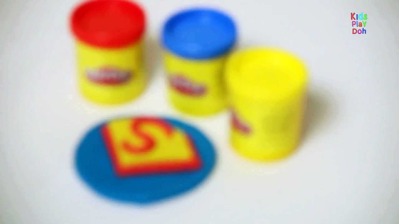 Play Doh Superman | Superman | How To Make Superman | Superman Toys