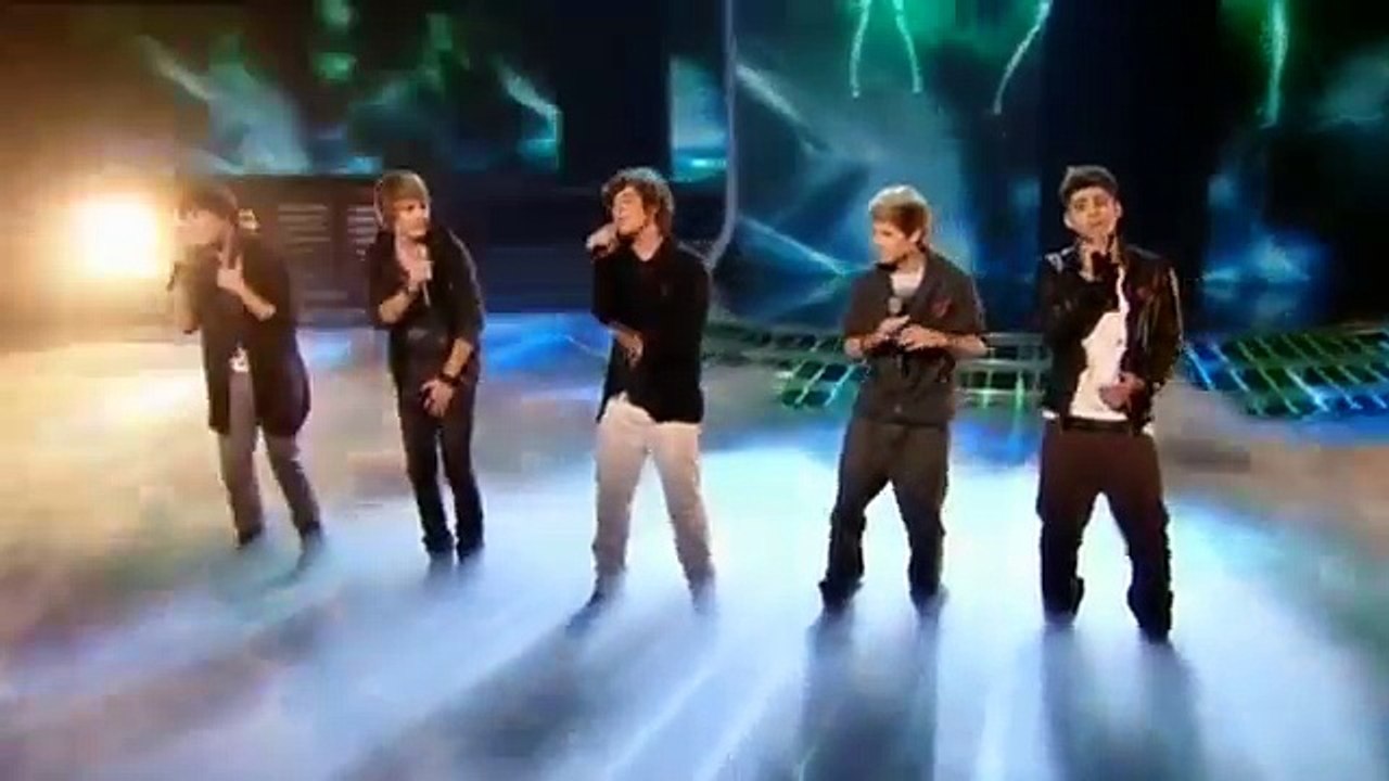 One Direction sing Total Eclipse of the Heart The X Factor Live show 4 (Full Version)