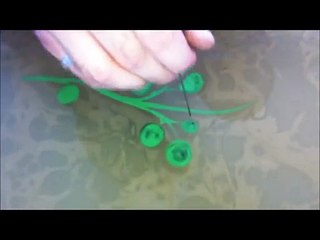 Ebru Sanatıyla Gül Yapımı! Kesinlikle İzleyiniz...