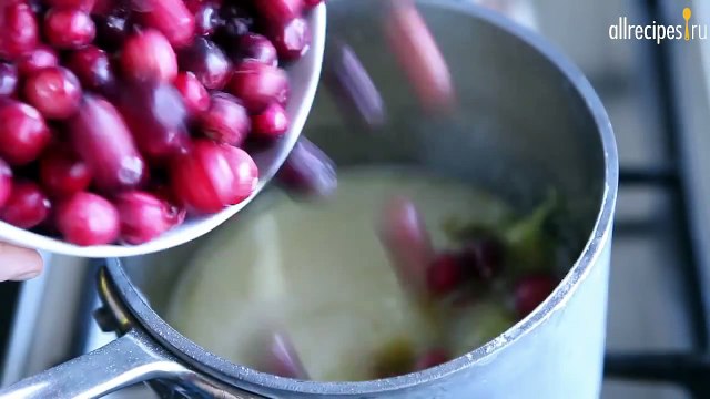 Как приготовить клюквенный соус- видео-рецепт