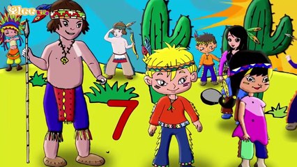 10 kleine Indianer Kinderlieder Mix in deutscher Sprache Yleekids Deutsch
